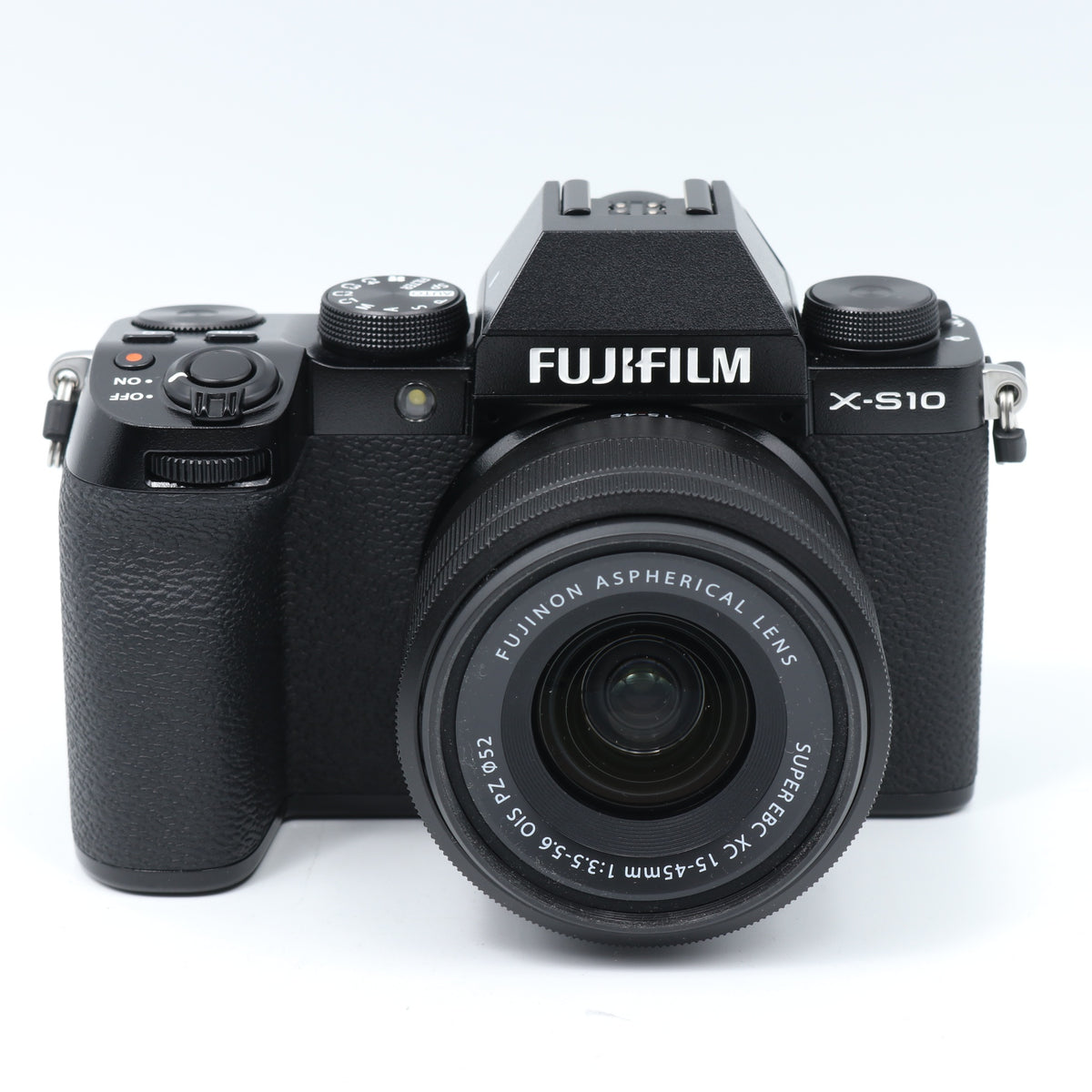 美品】FUJIFILM ミラーレスデジタルカメラ X-S10 Wズームレンズキット F X-S10LK-1545/50230 ブラック –  ミライズカメラ