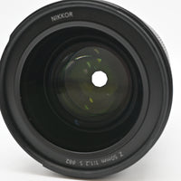 【美品】Nikon 単焦点レンズ NIKKOR Z 50mm f/1.2S Zマウント フルサイズ対応 Sライン NZ50 1.2