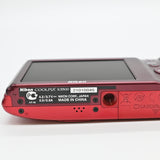 【良品】Nikon デジタルカメラ COOLPIX S3500 光学7倍ズーム 有効画素数 2005万画素 ラズベリーレッド S3500RD