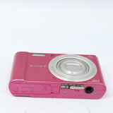 【良品】ソニー SONY デジタルカメラ Cyber-shot W810 光学6倍 ピンク DSC-W810-P