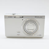 【美品】CASIO デジタルカメラ EXILIM EX-ZR60WE 自分撮りチルト液晶 オートトランスファー機能搭載 EXZR60 ホワイト