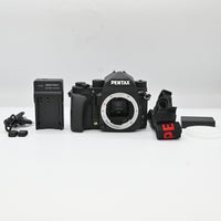 【美品】PENTAX デジタル一眼レフカメラ KP ボディ ブラック 防塵 防滴 -10℃耐寒 アウトドア 5軸5段手ぶれ補正 KP BODY BLACK 16020