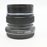 【美品】OLYMPUS 単焦点レンズ M.ZUIKO DIGITAL ED 12mm F2.0 ブラック ED 12mm F2.0 BLK