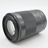 【良品】Canon 望遠ズームレンズ EF-M55-200mm F4.5-6.3 IS STM ミラーレス専用 EF-M55-200ISSTM