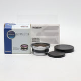【美品】OLYMPUS ワイドコンバーターM.ZUIKO DIGITAL 14-42mm F3.5-5.6II R用 WCON-P01