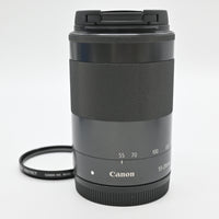【良品】Canon 望遠ズームレンズ EF-M55-200mm F4.5-6.3 IS STM ミラーレス専用 EF-M55-200ISSTM