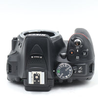 【美品】Nikon デジタル一眼レフカメラ D5300 ブラック 2400万画素 3.2型液晶 D5300BK