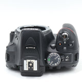 【美品】Nikon デジタル一眼レフカメラ D5300 ブラック 2400万画素 3.2型液晶 D5300BK