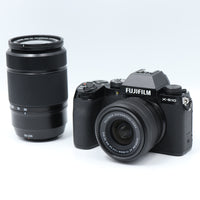 【美品】FUJIFILM ミラーレスデジタルカメラ X-S10 Wズームレンズキット F X-S10LK-1545/50230 ブラック