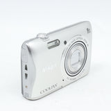 【新同品】Nikon デジタルカメラ COOLPIX S3700 シルバー 光学8倍ズーム 2005万画素 S3700SL
