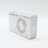 【美品】CASIO デジタルカメラ EXILIM EX-ZR60WE 自分撮りチルト液晶 オートトランスファー機能搭載 EXZR60 ホワイト