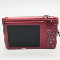 【良品】Nikon デジタルカメラ COOLPIX S3500 光学7倍ズーム 有効画素数 2005万画素 ラズベリーレッド S3500RD