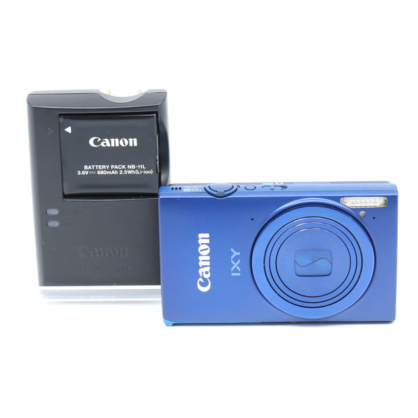 【美品】Canon デジタルカメラ IXY 420F ブルー 光学5倍ズーム 広角24mm Wi-Fi対応 IXY420F(BL)