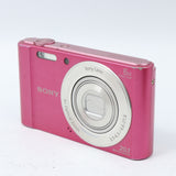 【良品】ソニー SONY デジタルカメラ Cyber-shot W810 光学6倍 ピンク DSC-W810-P