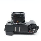 【美品】パナソニック ミラーレス一眼カメラ ルミックス GX7MK3 単焦点ライカDGレンズキット ブラック DC-GX7MK3L-K