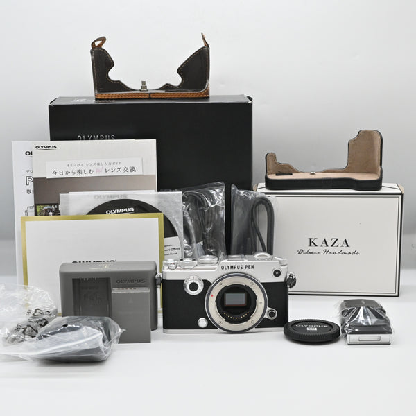 【美品】OLYMPUS ミラーレス一眼 PEN-F Body SLV