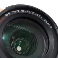 【美品】パナソニック 標準ズームレンズ マイクロフォーサーズ用 ルミックス G VARIO 14-140mm/F3.5-5.6 ASPH./POWER O.I.S. ブラック H-FS14140-KA