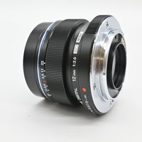 【美品】OLYMPUS 単焦点レンズ M.ZUIKO DIGITAL ED 12mm F2.0 ブラック ED 12mm F2.0 BLK