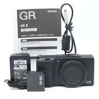 【美品】RICOH デジタルカメラ GRII APS-CサイズCMOSセンサー ローパスフィルタレス 175840