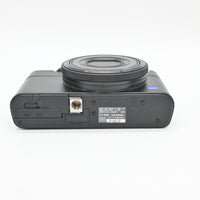 【美品】SONY デジタルカメラ DSC-RX100 1.0型センサー F1.8レンズ搭載 ブラック Cyber-shot DSC-RX100