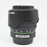 【美品】Pentax SMC Pentax-DA L 18-55mm F3.5-5.6 AL (21827) 一眼レフデジタルカメラ用