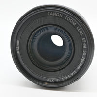 【良品】Canon 望遠ズームレンズ EF-M55-200mm F4.5-6.3 IS STM ミラーレス専用 EF-M55-200ISSTM
