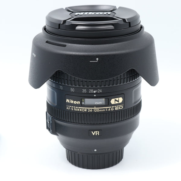 【美品】Nikon 標準ズームレンズ AF-S NIKKOR 24-120mm f/4G ED VR フルサイズ対応