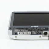 【新同品】Nikon デジタルカメラ COOLPIX S3700 シルバー 光学8倍ズーム 2005万画素 S3700SL