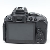 【美品】Nikon デジタル一眼レフカメラ D5300 ブラック 2400万画素 3.2型液晶 D5300BK