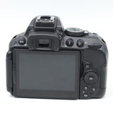 【美品】Nikon デジタル一眼レフカメラ D5300 ブラック 2400万画素 3.2型液晶 D5300BK