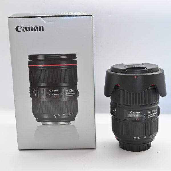 【新同品】Canon 標準ズームレンズ EF24-105mm F4L IS II USM