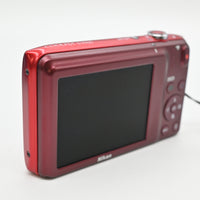 【良品】Nikon デジタルカメラ COOLPIX S3500 光学7倍ズーム 有効画素数 2005万画素 ラズベリーレッド S3500RD