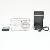 【美品】Nikon デジタルカメラ COOLPIX (クールピクス) S620 シルバー S620SL
