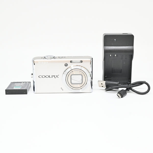 【美品】Nikon デジタルカメラ COOLPIX (クールピクス) S620 シルバー S620SL