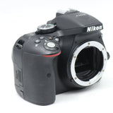 【美品】Nikon デジタル一眼レフカメラ D5300 ブラック 2400万画素 3.2型液晶 D5300BK