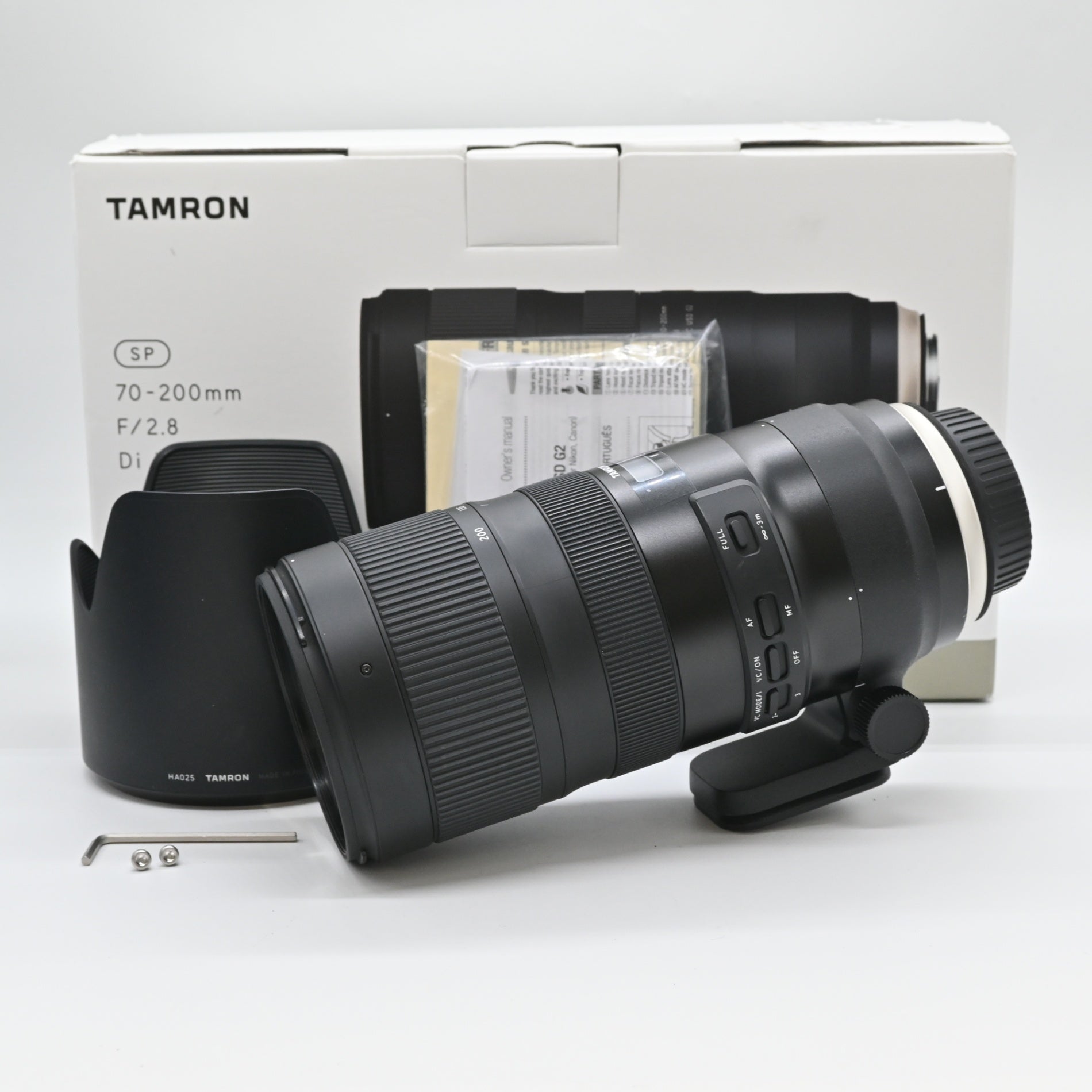 美品】TAMRON 大口径望遠ズームレンズ SP 70-200mm F2.8 Di VC