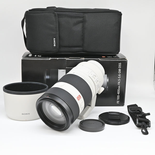 【美品】ソニー SONY ズームレンズ FE 100-400mm F4.5-5.6 GM OSS Eマウント35mmフルサイズ対応 SEL100400GM