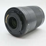 【良品】Canon 望遠ズームレンズ EF-M55-200mm F4.5-6.3 IS STM ミラーレス専用 EF-M55-200ISSTM