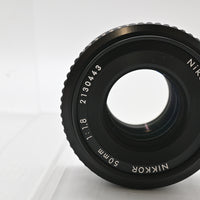 【美品】NIKON ニコン Ai-S 50mm F1.8