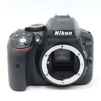 【美品】Nikon デジタル一眼レフカメラ D5300 ブラック 2400万画素 3.2型液晶 D5300BK